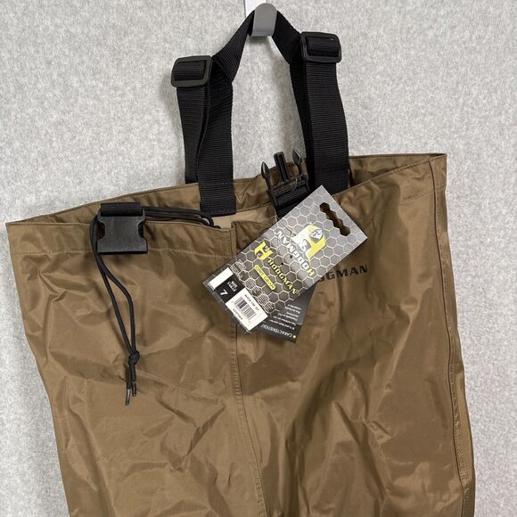 Hodgman Mackenzie Nylon PVC Cleated Chest Wader Size 7 1337564 Mackcbc07 NWT - Picture 3 of 8